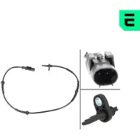 OPTIMAL ABS Sensor Raddrehzahl Hinten für FIAT PANDA (169) 06-S711