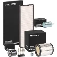 RIDEX Inspektionspaket Filterset passend für PEUGEOT 306 Schrägheck (7A, 7C, N3, N5) 306 Cabriolet (7D, N3, N5) 306 Break (7E, N3, N5) 306