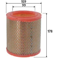 Valeo Luftfilter 585810 für Fiat Ducato Argenta Talento