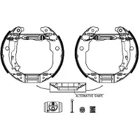 Hella Bremsbackensatz [Hersteller-Nr. 8DB355022-951] für Citroën, Ds, Peugeot