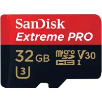 SanDisk Extreme PRO microSDHC 32 GB 100 MB/s A1 C10 V30 UHS-I
