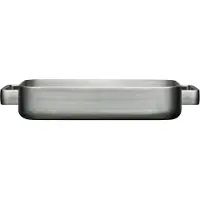 Iittala Tools Ofenbra?ter Klein - 36 x 24 x 6 cm - Gebürsteter Edelstahl