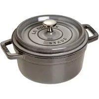 Staub klassische Cocotte aus emailliertem Gusseisen – mit Deckel – 22 cm – 2,5 L