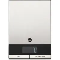 Wilfa KW-4 GRAM STÅL Küchenwaage | silber/schwarz