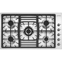 Smeg Classic PGF95-4 Einbaukochfeld 87cm Gas 5 Brenner Edelstahl