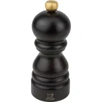 Peugeot Pfeffermühle PARIS, schokolade, Traditionelle Gewürzmühle mit verstellbarer Mahlgradeinstellung am Kopf, 1 Pfeffermühle, Höhe: 12 cm