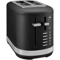 KitchenAid Toaster 5KMT2109EBK 2-Scheiben 7 Stufen hoher Auswurf Cast Iron Black