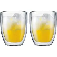 Bodum Glas Bistro Large Transparent 450ml (Set von 2 Stück)