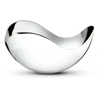 Georg Jensen Schale Bloom Edelstahl Glänzend 16 cm