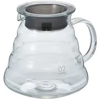 Hario V60 Servierkanne Aus Glas 02 60 Cl