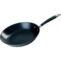 Ronneby Bruk Bratpfanne "Ultra Light, Pfanne mit silikonummanteltem Griff", schwarz, B:24cm H:8,5cm L:45cm, Pfannen, Bratpfanne