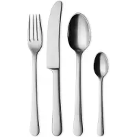 Georg Jensen Besteckset Copenhagen Edelstahl Matt (4-teilig)