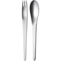 Georg Jensen Servierbesteck Arne Jacobsen Edelstahl Matt