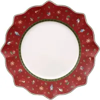 Villeroy & Boch Speiseteller "Speiseteller Toys Delight ø 28,4 cm rot"