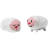 Alessi Weihnachtsdekoration Tiny Little Sheep Multi (Set von 2)