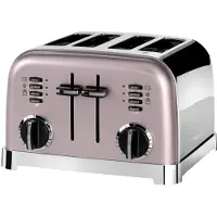 Cuisinart CPT180PIE, 4 Scheibe(n), Schwarz, Rose, Edelstahl, Tasten, Drehregler, 248 mm, 283 mm, 188 mm