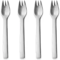 Georg Jensen New York Dessertgabel 4 Stk Edelstahl