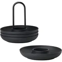 Zone Denmark Eierbecher Black (4-Stück)