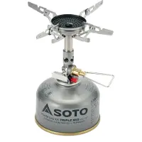 Soto - Windmaster with Micro Regulator with 4Flex - Gaskocher grau