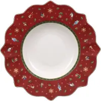 Villeroy & Boch Suppenteller "Suppenteller Toys Delight ø 26,4 cm rot"