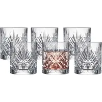 Lyngby Glas Wasserglasset Glas Krystall Melodia Clear 230 ml (6er-Set)