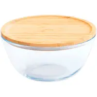 SmartaSaker Schale Pebbly mit Deckel 23 cm