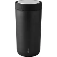 Stelton - To-Go Click Isolierbecher 0,4 L (Schwarz Metallic)