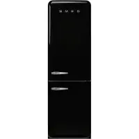 Smeg FAB32RBL6 Kühl-/Gefrierkombination Rechtsanschlag Schwarz 50s Style,