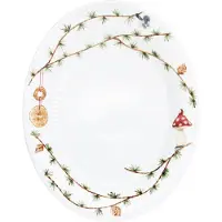 Kähler - Hammershøi Christmas Oval Table Dish Small