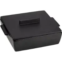 Dutchdeluxes Auflaufform Rectangular Medium Ceramic Black Matt