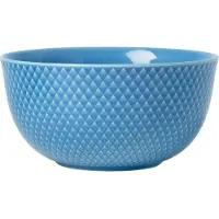 Lyngby Porcelæn - Rhombe Color Servierschale - Ø17.5 cm - Blau