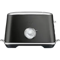Sage the Toast Select Luxe, 2 Scheibe(n), Schwarz, Edelstahl, Edelstahl, Tasten, Drehregler, 1000 W, 220-240 V