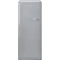 Smeg FAB28LSV6 Kühl- und Gefrierkombination Freistehend 270 l C Silber
