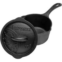 Petromax KR1 Cast-iron saucepan, Kochtopf, schwarz