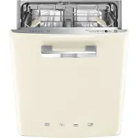 Smeg 50s Style Geschirrspüler Mit Drittem Rack 13 Anzahl Maßgedecke
