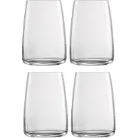 Zwiesel Glas Glas "Becher Vivid Senses 500 ml 4er Set transparent"