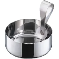Zone Schale Rocks Large Polished Steel