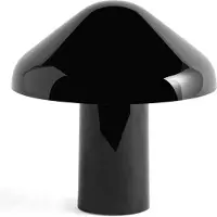 HAY Pao Portable Tischleuchte Soft Black - , Pao Portable, dimmbar, Schwarz, für Wohnzimmer, Kunststoff, Design