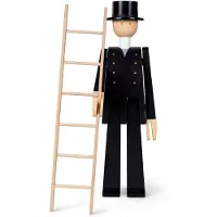 Kay bojesen Holzfigur - Schornsteinfeger - 21 cm - Schwarz - - One Size - Dekoration