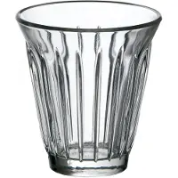 La Rochère Yinc Wasserglas/Kaffeeglas 20 cl Transparent/Gestreift