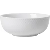 Lyngby Porcelæn Rhombe White 15.5 Cm Schüssel
