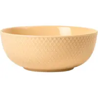 Lyngby Porcelæn - Rhombe Color Schale - Ø15.5 cm - Sand