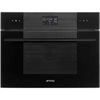 Smeg Linea Forno SO4102M1B3 Kombi-Mikrowelle, schwarz