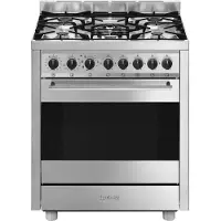 Smeg Master B71GMX2 Küchenherd Freistehender Herd Elektro Gaskochfeld Edelstahl A