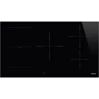 Smeg Induktionskochfeld Neutrales SI1M4954D 90 cm Schwarz
