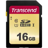 Transcend 16GB, UHS-I, SD, 16 GB, SDHC, Klasse 10, UHS-I, 95 MB/s, 20 MB/s