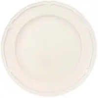 Villeroy & Boch Speiseteller "Speiseteller Manoir ø 26,7 cm weiß", weiß, Speiseteller, Speiseteller