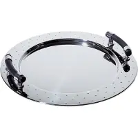 Alessi Tablett Round Black