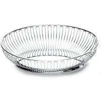 Alessi Edelstahlkorb 28 x 20 cm