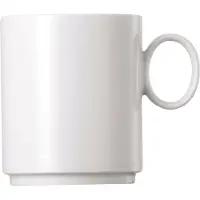 Thomas Tasse Loft With Handle Large Stackable White 380 ml